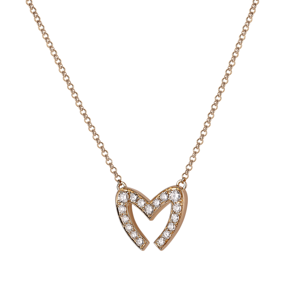 Love M Pendant with single M motif