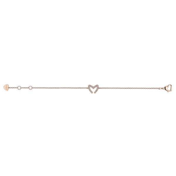 Love M Bracelet with single M motif