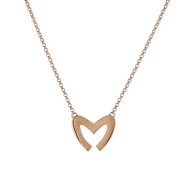Love M Pendant with single M motif