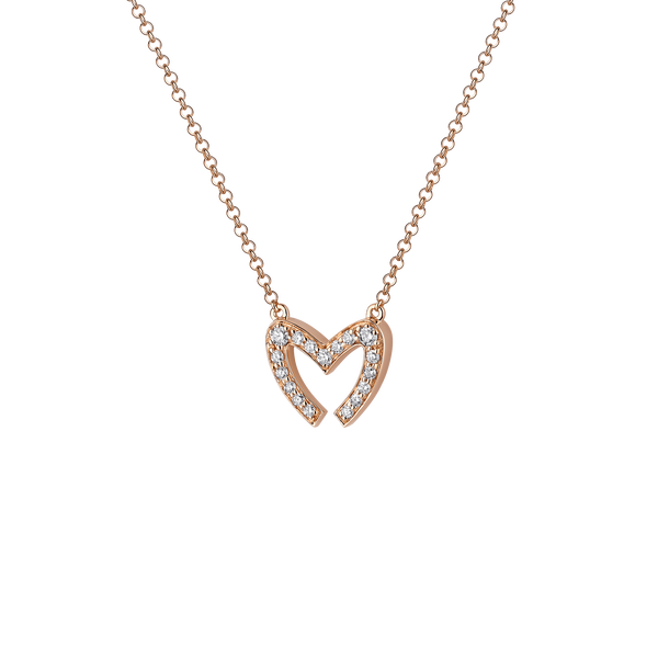 Love M Pendant with single M motif
