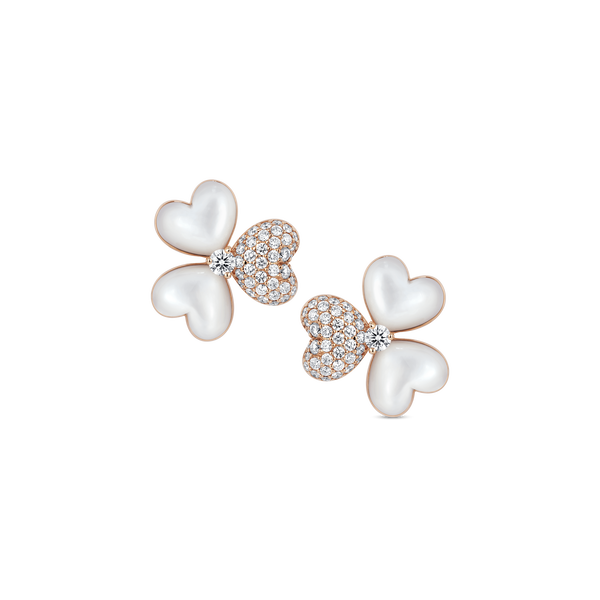Flower of Eternity Mother of Pearl Earrings
