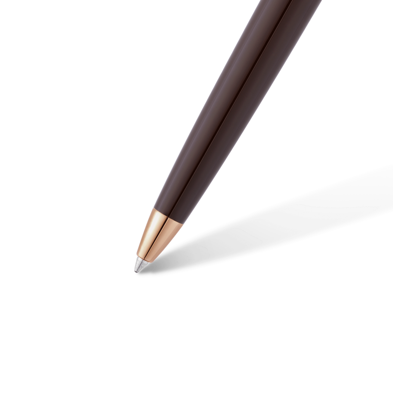 Grande Ellipse Brown Lacquer Ballpoint Pen