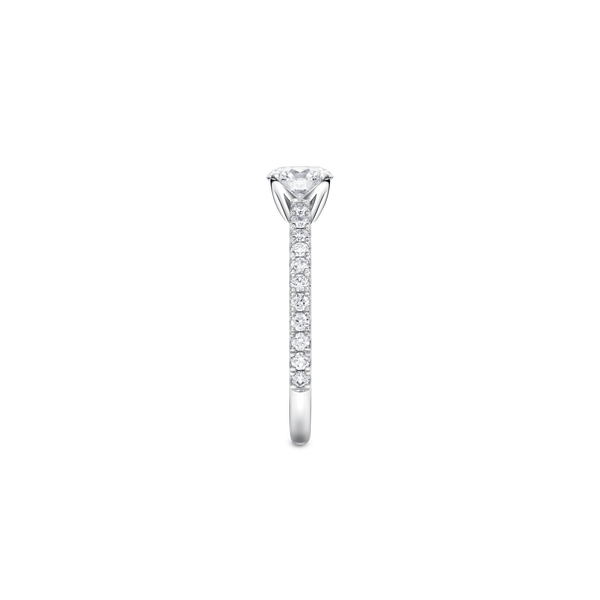 M Classic Solitaire Ring