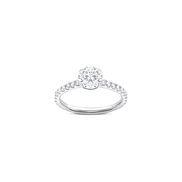 M Classic Solitaire Ring