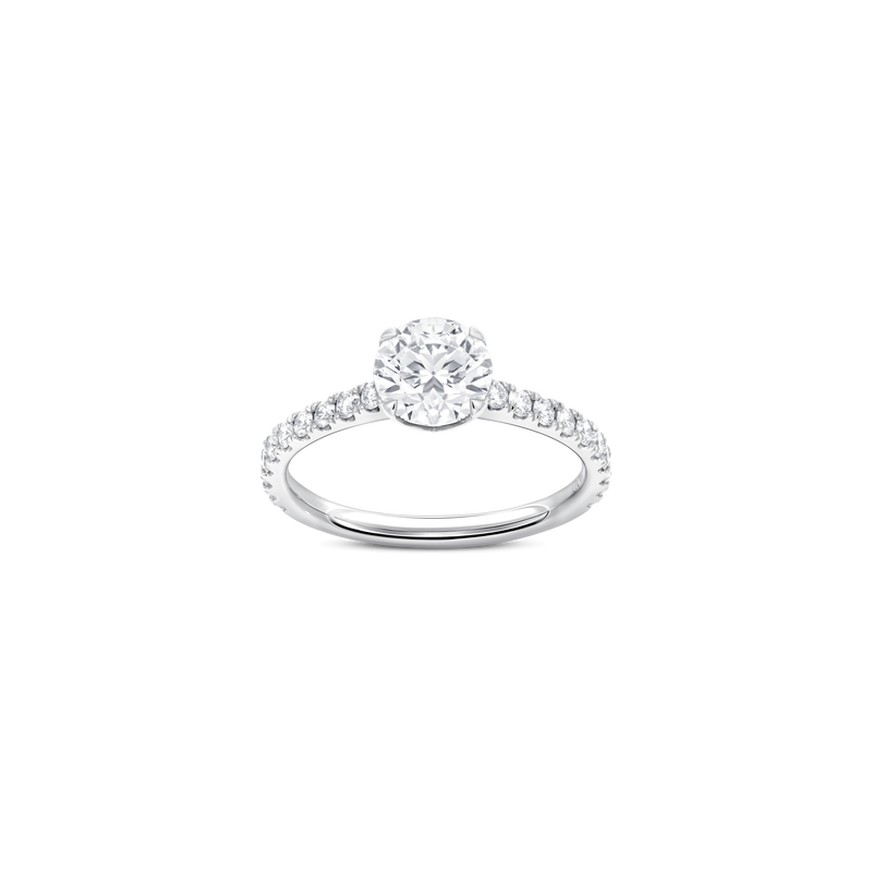 M Classic Solitaire Ring