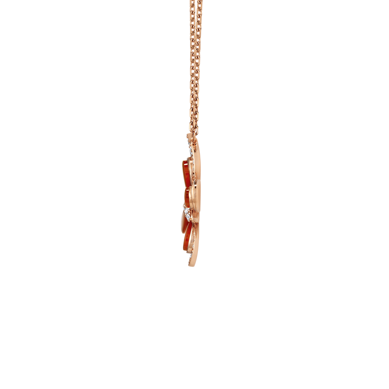 Wings of Wonder Red Agate Large Pendant