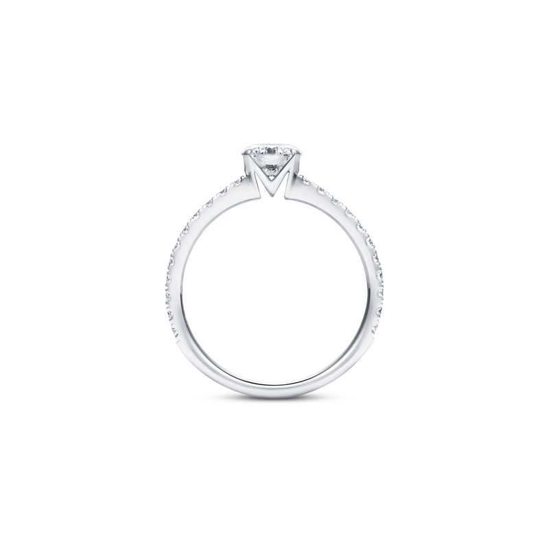 M Classic Solitaire Ring