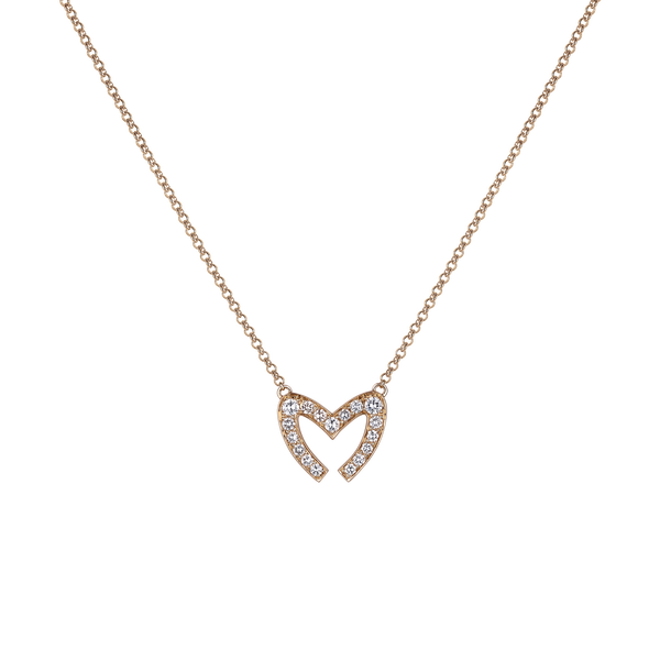 Love M Pendant with single M motif