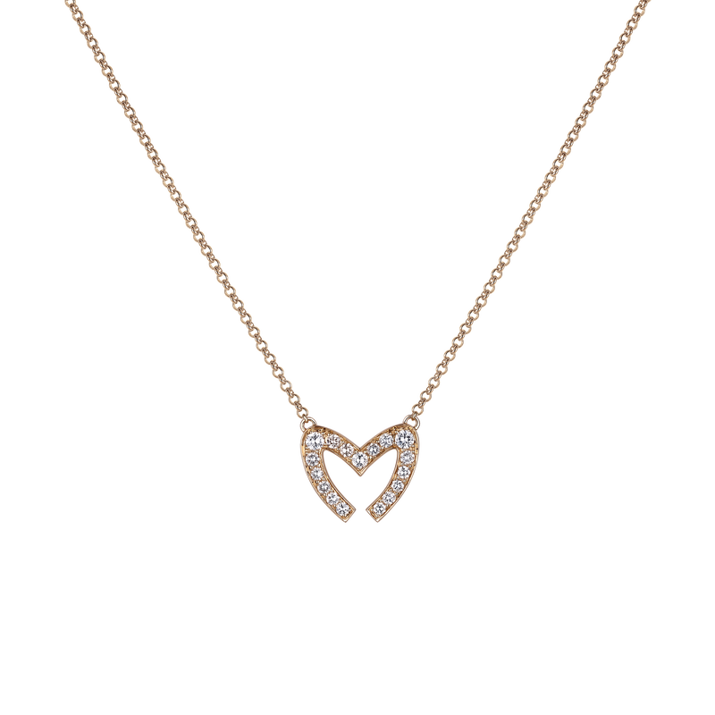 Love M Pendant with single M motif