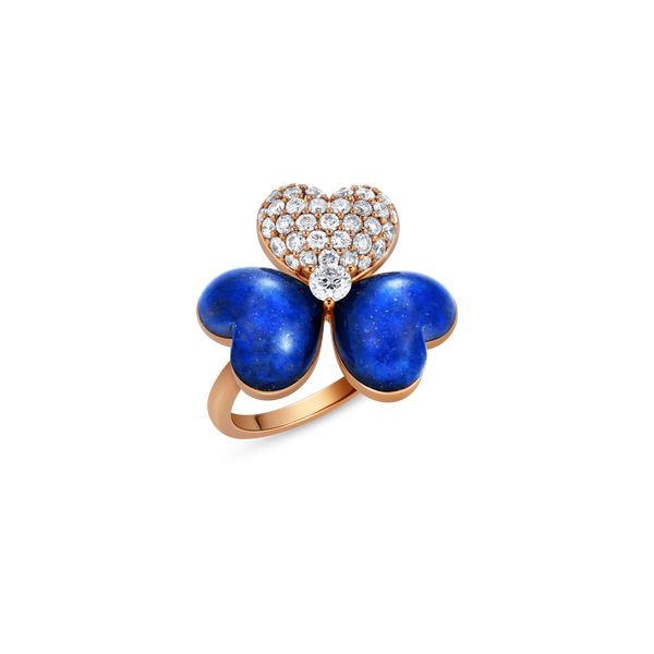 Flower of Eternity Lapis Lazuli Ring 21mm