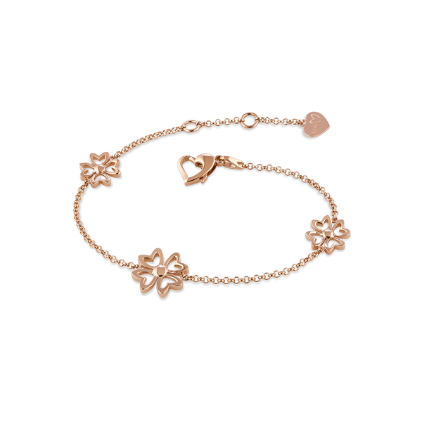 Love M Bracelet with four M motifs