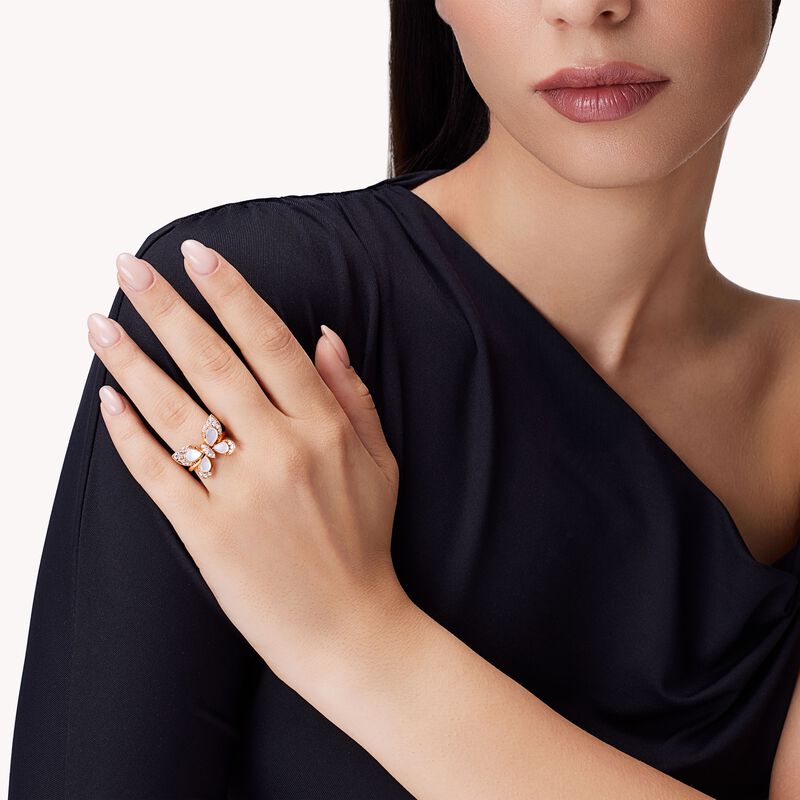 Wings of Wonder Mother of Pearl Ring