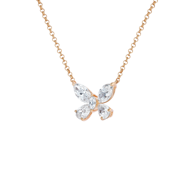 Quattro Vola Rose Gold Pendant