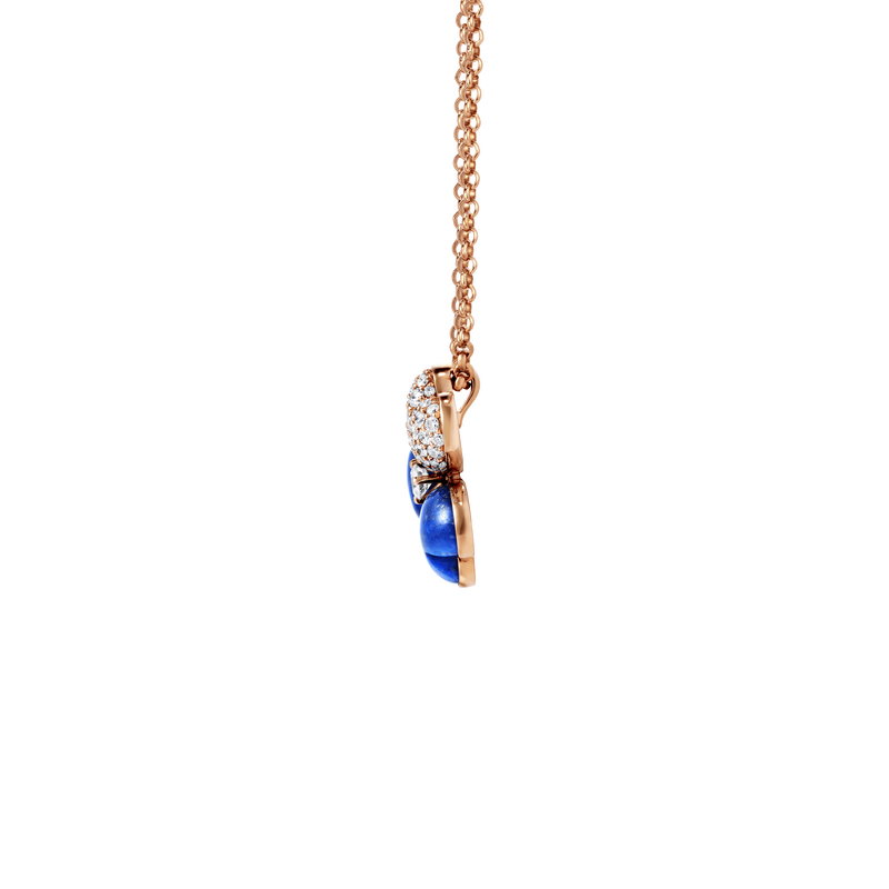 Flower of Eternity Lapis Lazuli Pendant