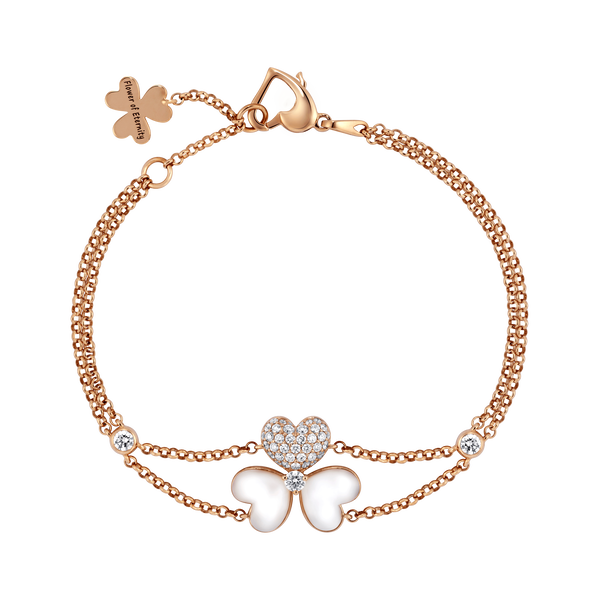 Flower of Eternity Mother of Pearl Bracelet