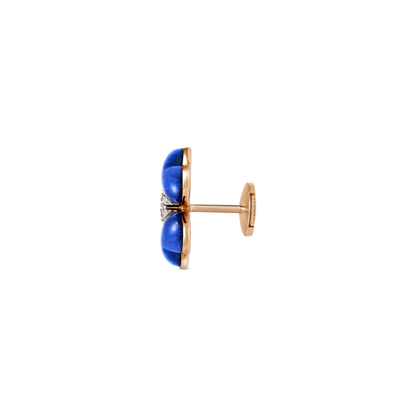 Flower of Eternity Lapis Lazuli Earrings