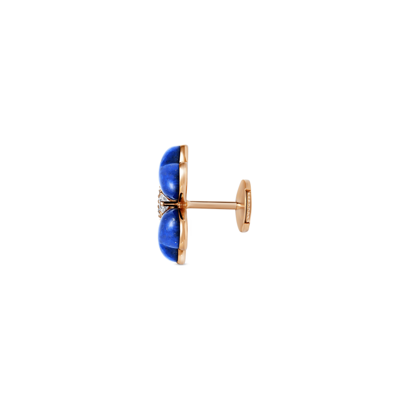 Flower of Eternity Lapis Lazuli Earrings
