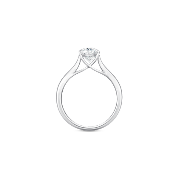 Unity Oval-Cut Solitaire Engagement Ring