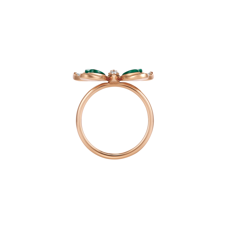 Wings of Wonder Malachite Ring