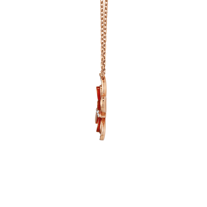 Wings of Wonder Red Agate Pendant