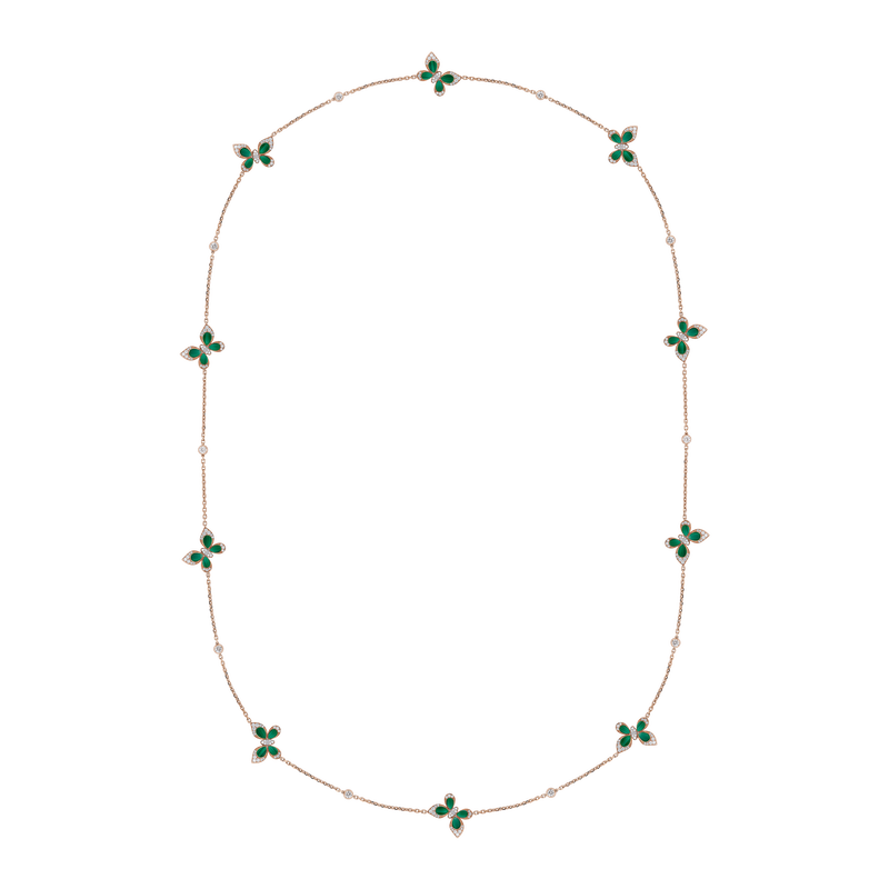 Wings of Wonder Malachite Sautoir