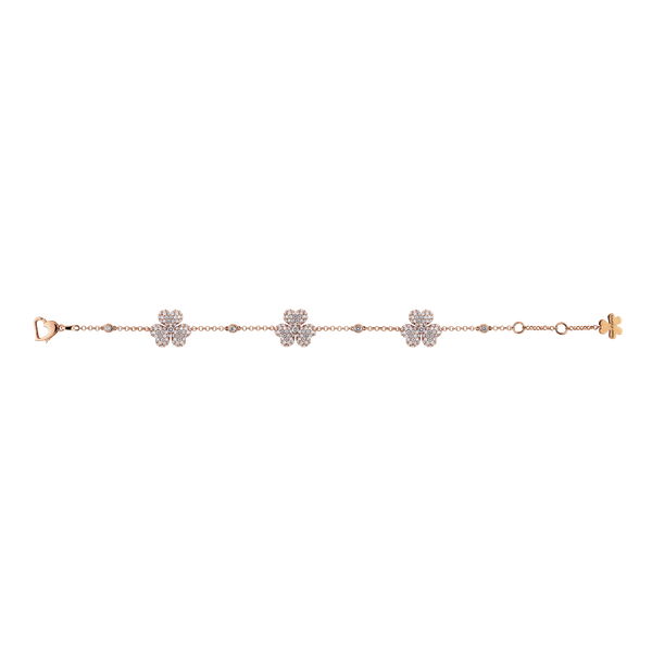 Flower of Eternity Rose Gold Bracelet