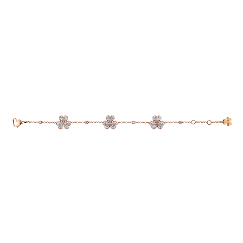 Flower of Eternity Rose Gold Bracelet