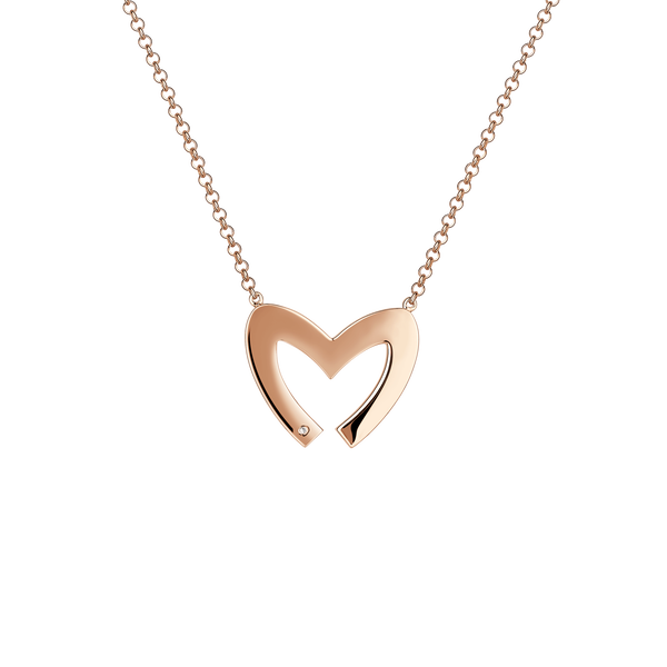 Love M Pendant with single M motif