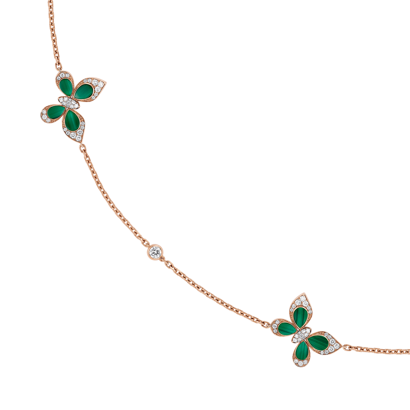 Wings of Wonder Malachite Sautoir