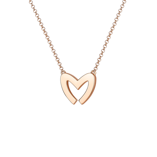 Love M Pendant with single M motif