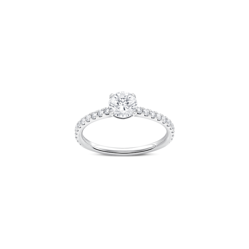 M Classic Solitaire Ring