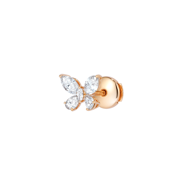 Quattro Vola Rose Gold Earrings