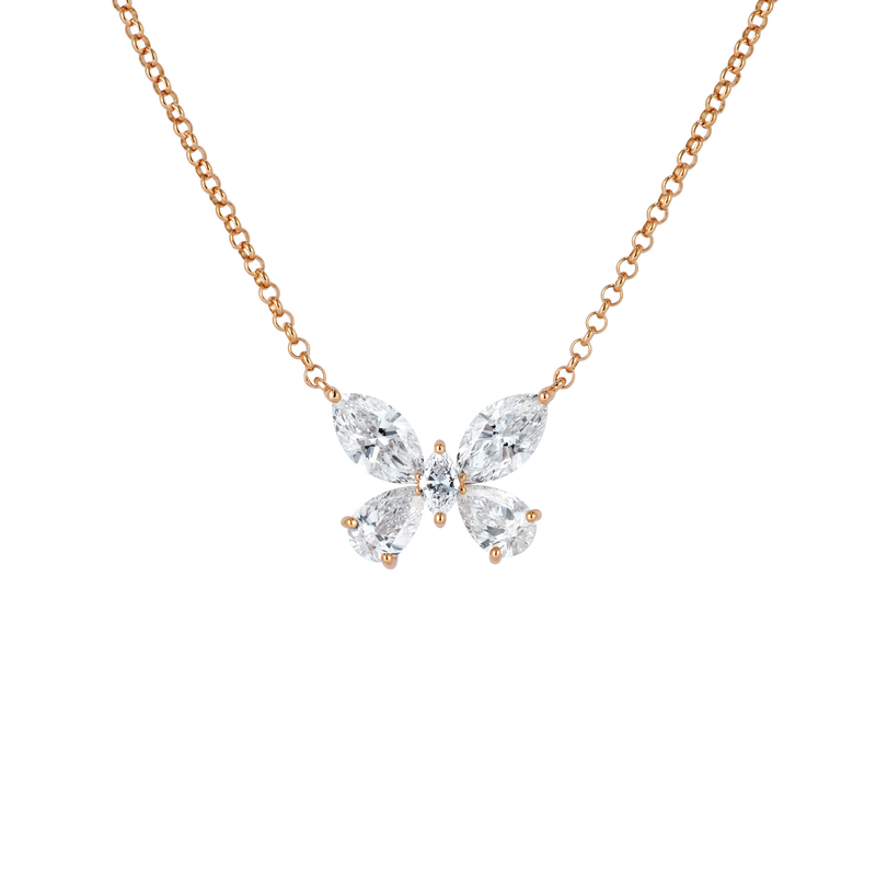 Quattro Vola Rose Gold Pendant