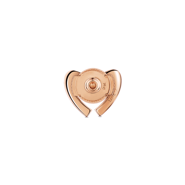 Love M Earrings with single M motif