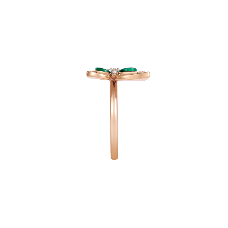Wings of Wonder Malachite Ring