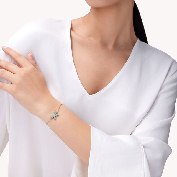 Wings of Wonder Turquoise Bracelet