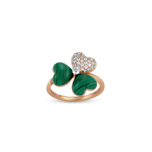 Flower of Eternity Malachite Ring 16mm