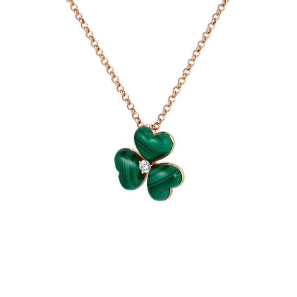 Flower of Eternity Limited Edition Malachite Pendant