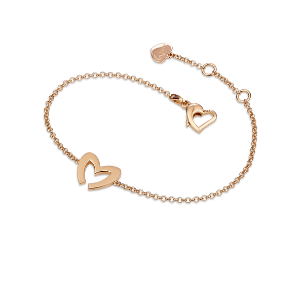 Love M Bracelet with single M motif