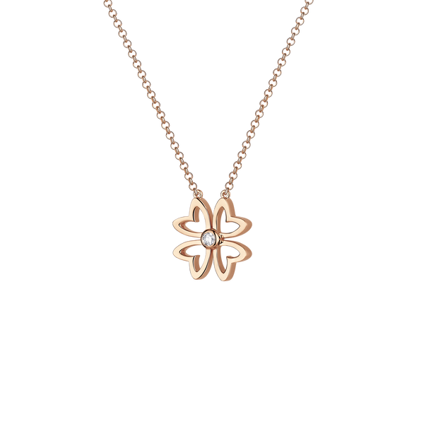 Love M Pendant with four M motifs
