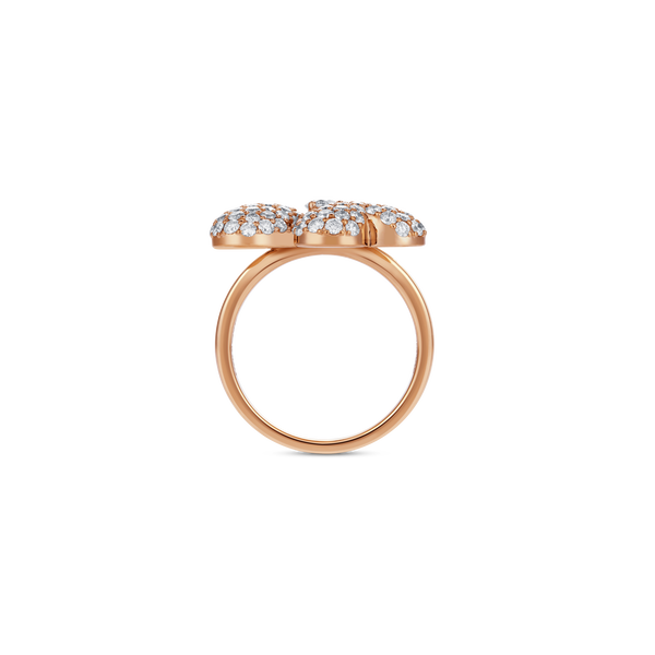 Flower of Eternity Rose Gold Ring 21mm