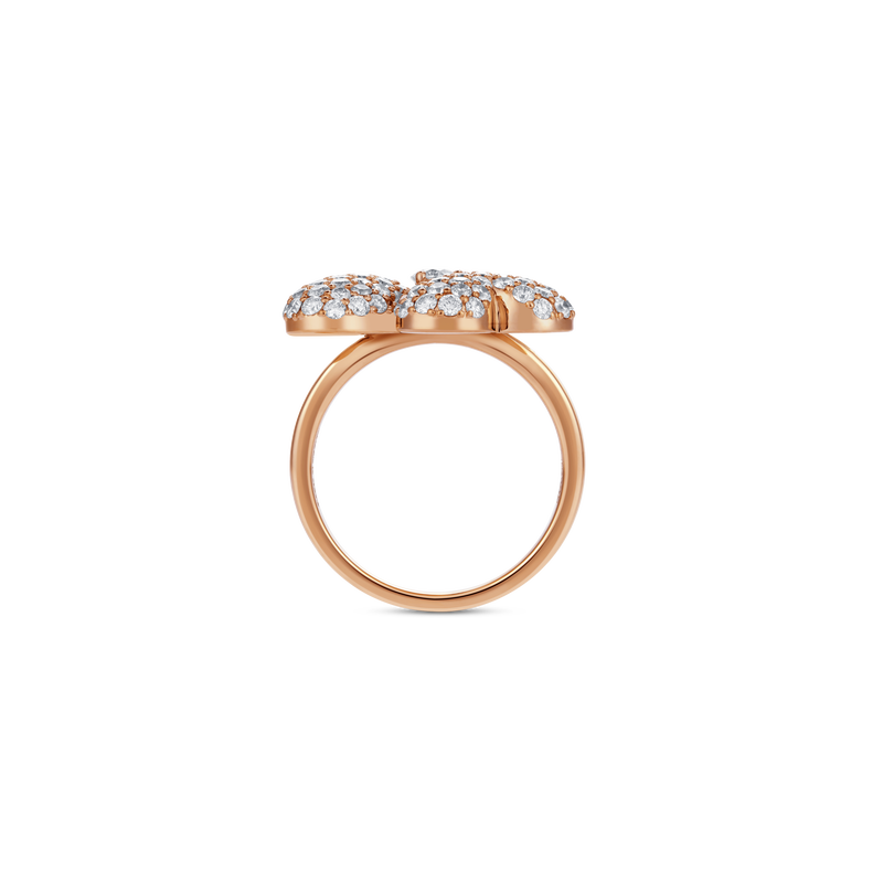 Flower of Eternity Rose Gold Ring 21mm