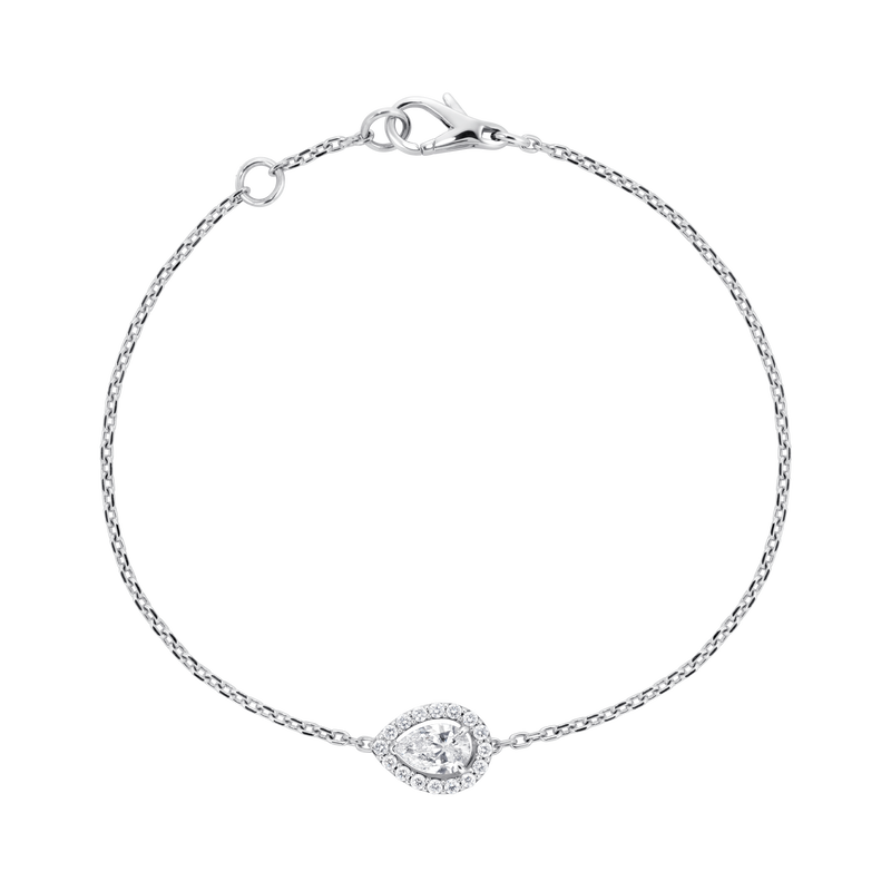 Diamond Essentials Unity Pear Bracelet