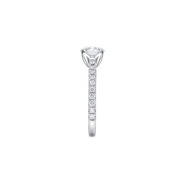 M Classic Solitaire Ring