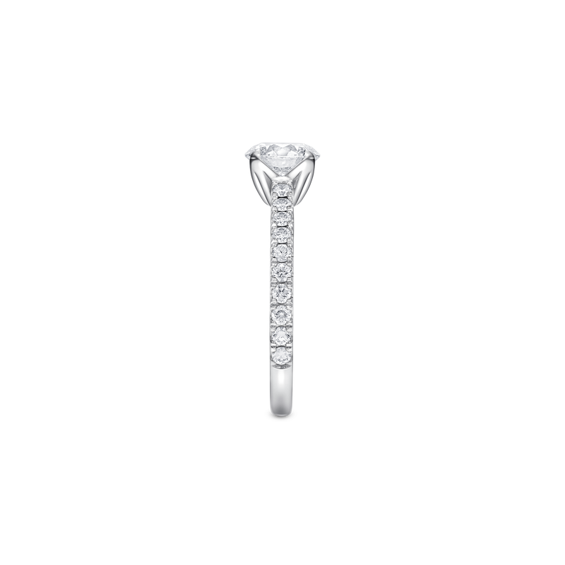 M Classic Solitaire Ring