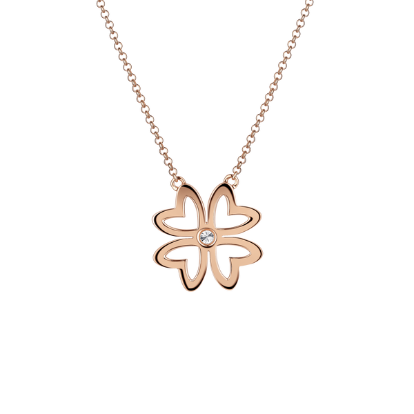 Love M Pendant with four M motifs
