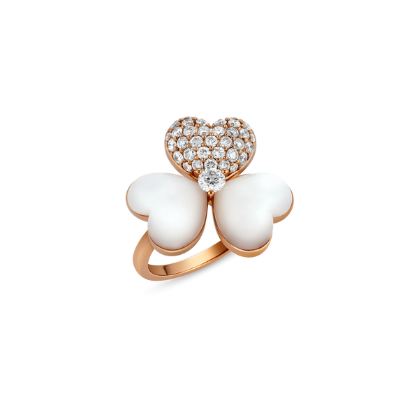 Flower of Eternity Mother of Pearl Ring 21mm