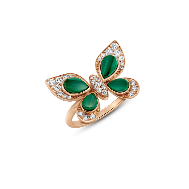 Wings of Wonder Malachite Ring