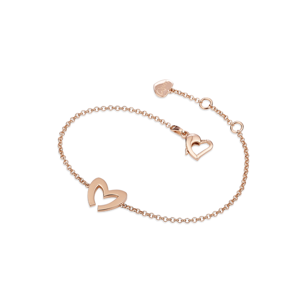 Love M Bracelet with single M motif
