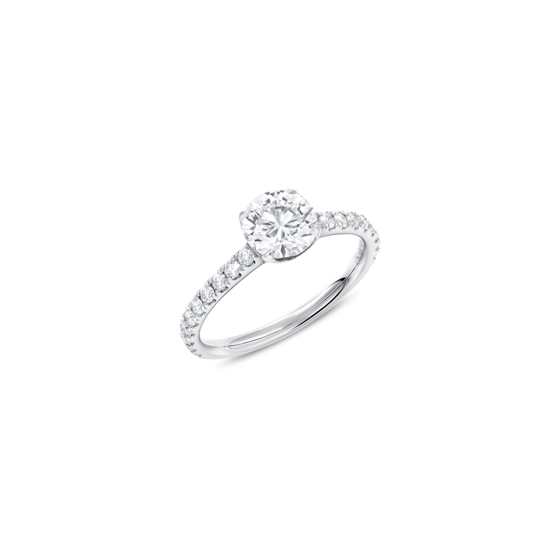 M Classic Solitaire Ring